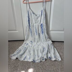 Rails White and Blue Garment